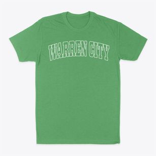 Warren City Texas Trendy Block Classic Dad T-Shirt