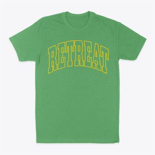 Retreat Texas Trendy Block Classic Dad T-Shirt