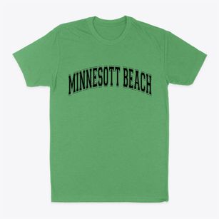 Minnesott Beach North Carolina Varsity Classic Dad T-Shirt