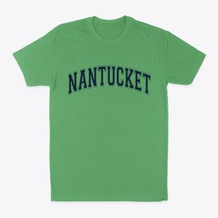 Nantucket Massachusetts Varsity Classic Dad T-Shirt