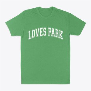 Loves Park Illinois Varsity Classic Dad T-Shirt
