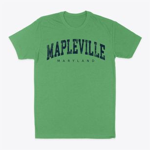 Mapleville Maryland Urban Vibe Classic Dad T-Shirt