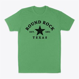 Round Rock Texas Star Classic Dad T-Shirt