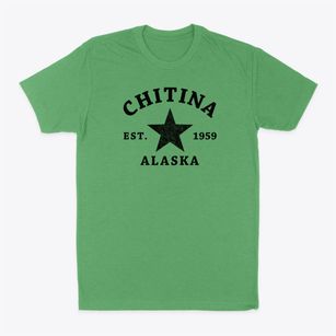 Chitina Alaska Star Classic Dad T-Shirt