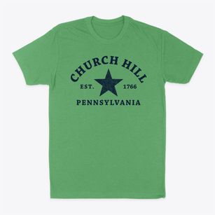Church Hill Pennsylvania Star Classic Dad T-Shirt