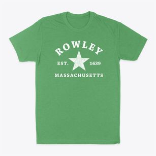 Rowley Massachusetts Star Classic Dad T-Shirt