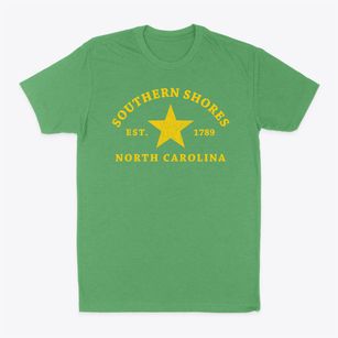 Southern Shores North Carolina Star Classic Dad T-Shirt