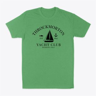 Throckmorton Texas Yacht Club Classic Dad T-Shirt