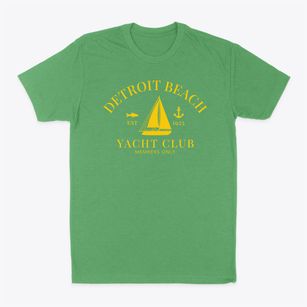 Detroit Beach Michigan Yacht Club Classic Dad T-Shirt