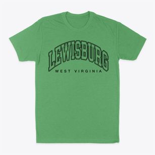 Lewisburg West Virginia Inline Classic Dad T-Shirt