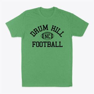 Drum Hill North Carolina Football Classic Dad T-Shirt