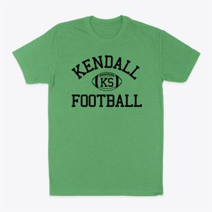 Kendall Kansas Football Classic Dad T-Shirt
