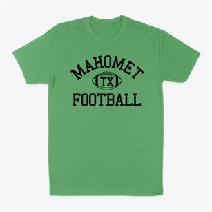 Mahomet Texas Football Classic Dad T-Shirt