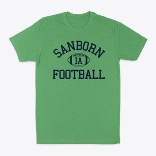 Sanborn Iowa Football Classic Dad T-Shirt