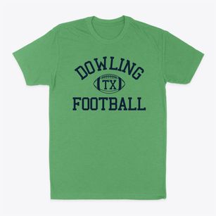 Dowling Texas Football Classic Dad T-Shirt
