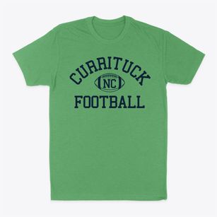 Currituck North Carolina Football Classic Dad T-Shirt