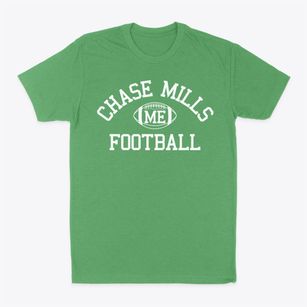 Chase Mills Maine Football Classic Dad T-Shirt