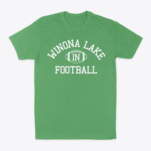 Winona Lake Indiana Football Classic Dad T-Shirt
