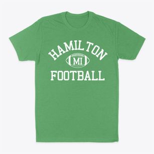 Hamilton Michigan Football Classic Dad T-Shirt