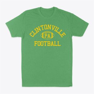 Clintonville Pennsylvania Football Classic Dad T-Shirt
