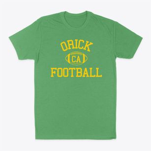 Orick California Football Classic Dad T-Shirt