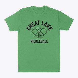 Cheat Lake West Virginia Pickleball Classic Dad T-Shirt