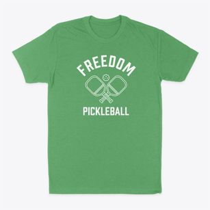 Freedom Utah Pickleball Classic Dad T-Shirt