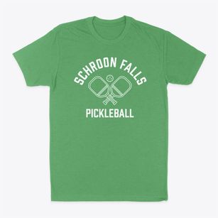 Schroon Falls New York Pickleball Classic Dad T-Shirt