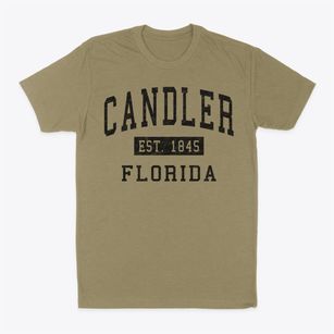 Candler Florida Classic Established Classic Dad T-Shirt