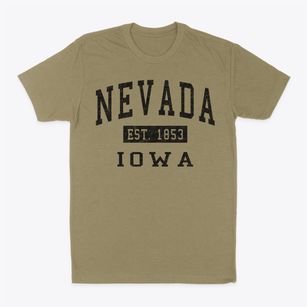 Nevada Iowa Classic Established Classic Dad T-Shirt