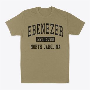 Ebenezer North Carolina Classic Established Classic Dad T-Shirt