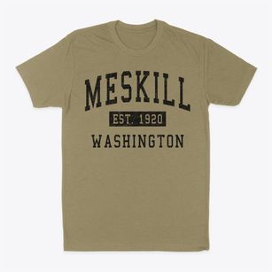 Meskill Washington Classic Established Classic Dad T-Shirt