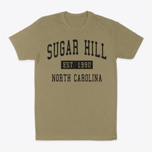 Sugar Hill North Carolina Classic Established Classic Dad T-Shirt