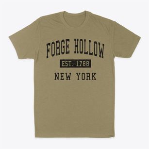 Forge Hollow New York Classic Established Classic Dad T-Shirt