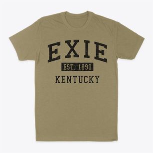 Exie Kentucky Classic Established Classic Dad T-Shirt