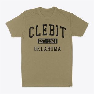 Clebit Oklahoma Classic Established Classic Dad T-Shirt