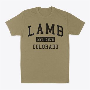 Lamb Colorado Classic Established Classic Dad T-Shirt