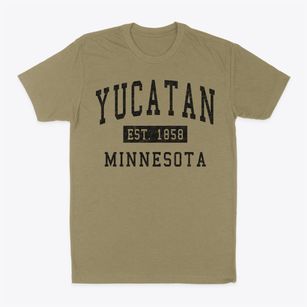 Yucatan Minnesota Classic Established Classic Dad T-Shirt