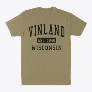 Vinland Wisconsin Classic Established Classic Dad T-Shirt