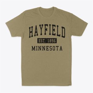 Hayfield Minnesota Classic Established Classic Dad T-Shirt