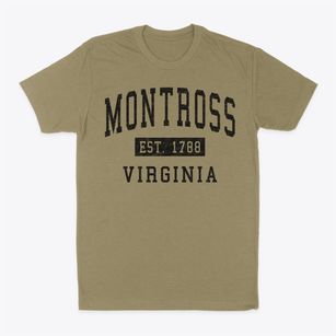 Montross Virginia Classic Established Classic Dad T-Shirt