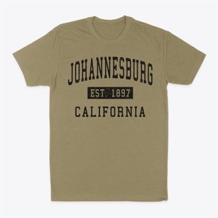 Johannesburg California Classic Established Classic Dad T-Shirt