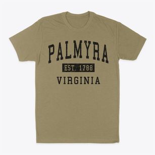 Palmyra Virginia Classic Established Classic Dad T-Shirt