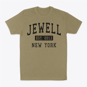 Jewell New York Classic Established Classic Dad T-Shirt