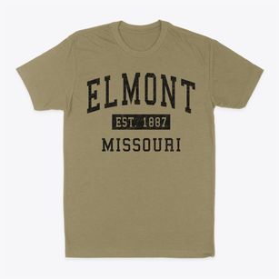 Elmont Missouri Classic Established Classic Dad T-Shirt