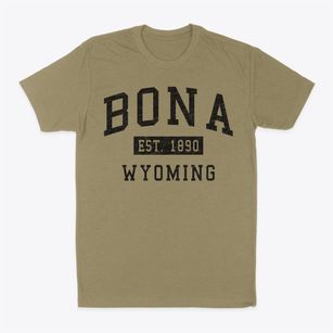 Bona Wyoming Classic Established Classic Dad T-Shirt