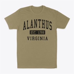 Alanthus Virginia Classic Established Classic Dad T-Shirt