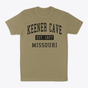 Keener Cave Missouri Classic Established Classic Dad T-Shirt