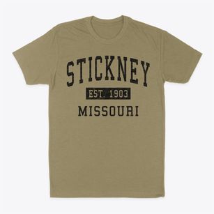 Stickney Missouri Classic Established Classic Dad T-Shirt