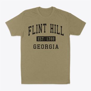 Flint Hill Georgia Classic Established Classic Dad T-Shirt